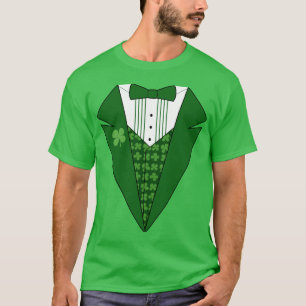 Camiseta Leprechaun Irish Tuxedo T-Shirt