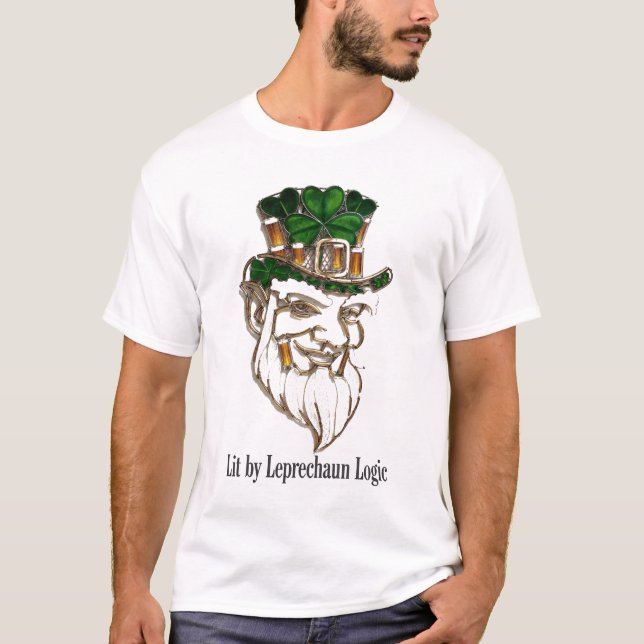 Camiseta Leprechaun Lantern Mischief T-Shirt  (Frente)