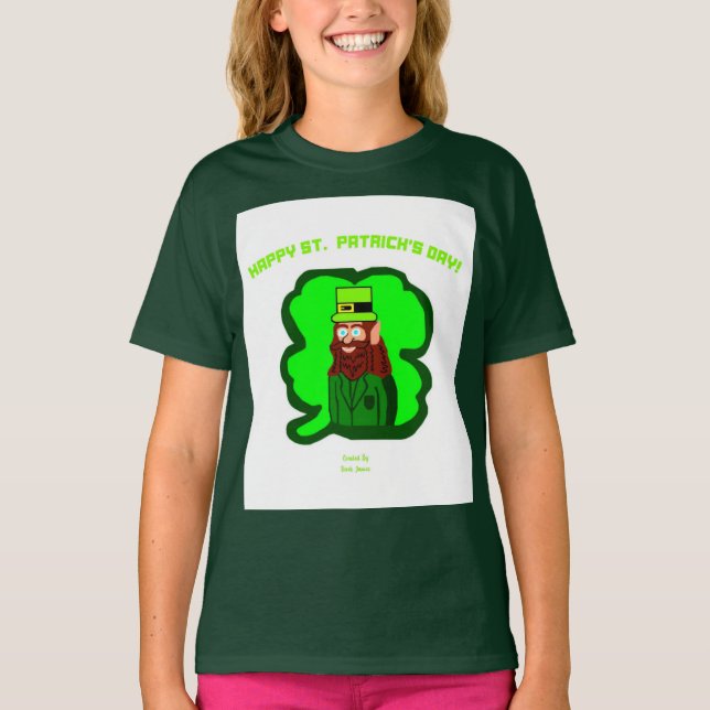 Camiseta Leprechaun Magic Girls Deep Forest T Shirt (Frente)