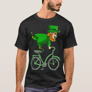 Camiseta Leprechaun no ciclismo de Dia de São Patrício