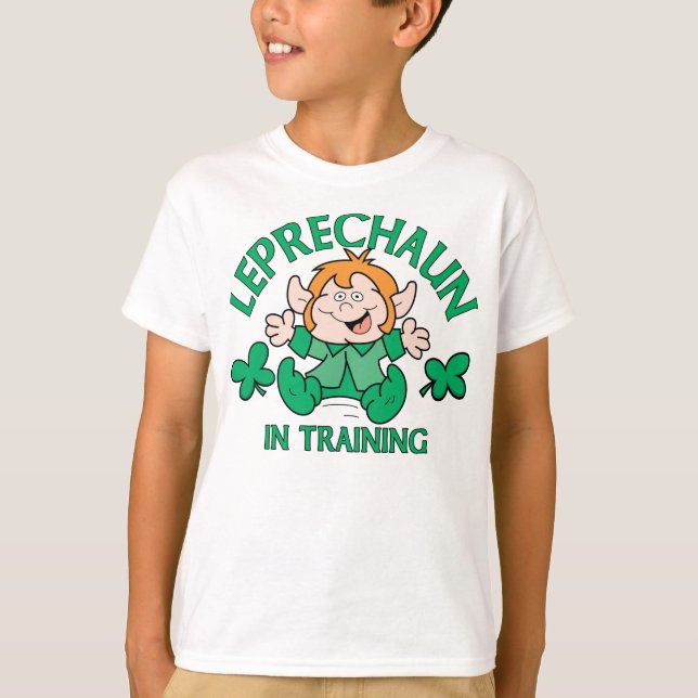 Camiseta Leprechaun no t-shirt do treinamento (Frente)