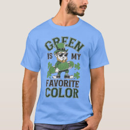 Camiseta Leprechaun no tênis