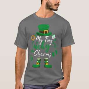 Camiseta Leprechaun Pregnancy Dia de São Patrício 22 My Tin