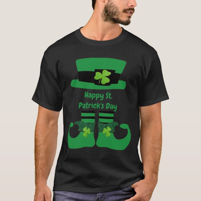 Camiseta Leprechaun Rua personalizada. (Frente)