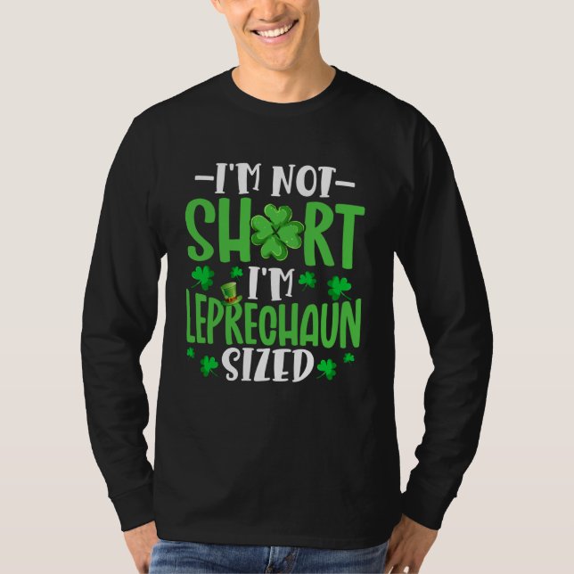 Camiseta Leprechaun Size St Patricks Day for Men & Women (Frente)