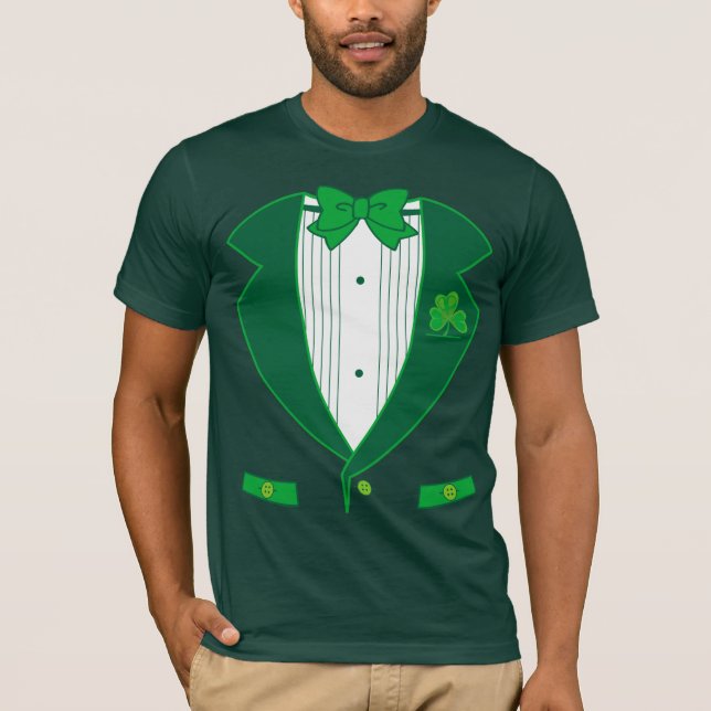 Camiseta Leprechaun Suit T-Shirt (Frente)