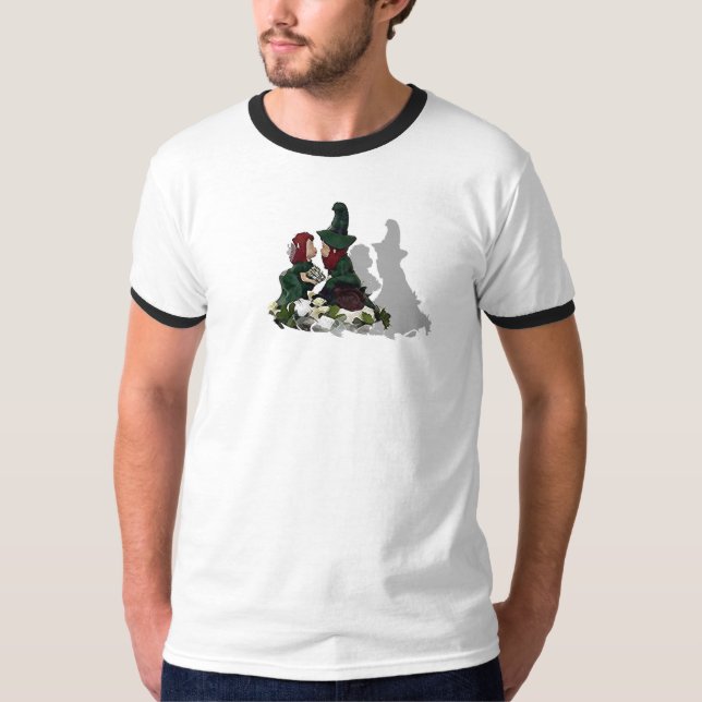 Camiseta Leprechauns no t-shirt da campainha do amor (Frente)