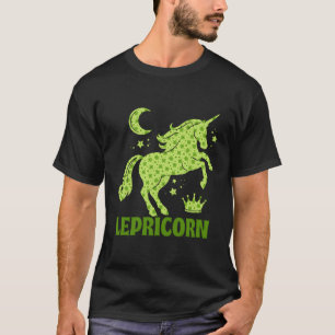 Camiseta Lepricorn Leprechaun Dia de São Patrício Unicorn S