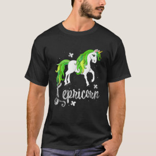 Camiseta Lepricorn Leprechaun Unicorn, Dias de São Patrício