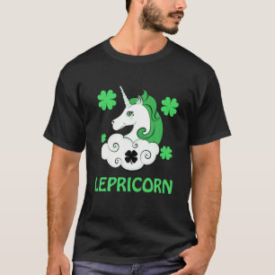 Camiseta Lepricórnio, São Patrício Unicórnio Engraçado
