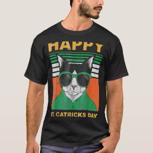 Camiseta Lepurrchaun Happy Patrick's Day Leprechaun Cat 1