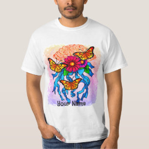 Camiseta Leque de Flores