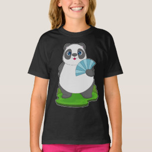 Camiseta Leque Mão de Panda