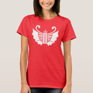 Camiseta Leques em forma de borboleta (Kocho)