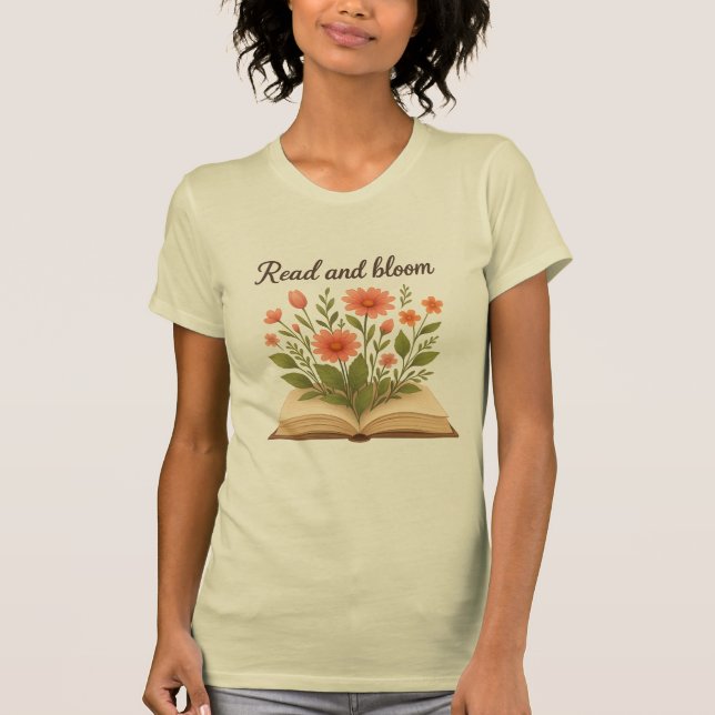 Camiseta Ler e Bloom Ajustado T-Shirt Slim (Frente)