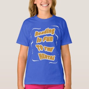 Camiseta Ler é divertido para o Mental