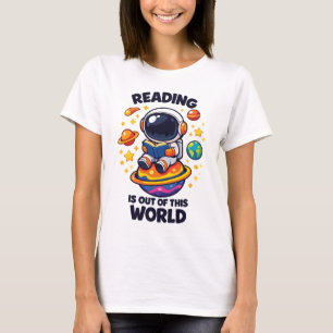 Camiseta Ler é fora deste mundo
