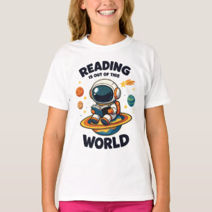 Camiseta Ler é fora deste mundo