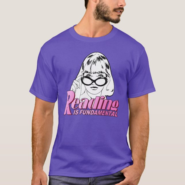 Camiseta Ler é fundamental (Frente)
