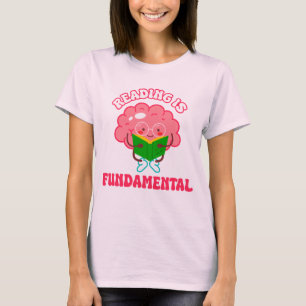 Camiseta Ler é fundamental! Arrastar Aspas de Raça