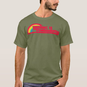 Camiseta Ler é Gay fundamental do arco-íris