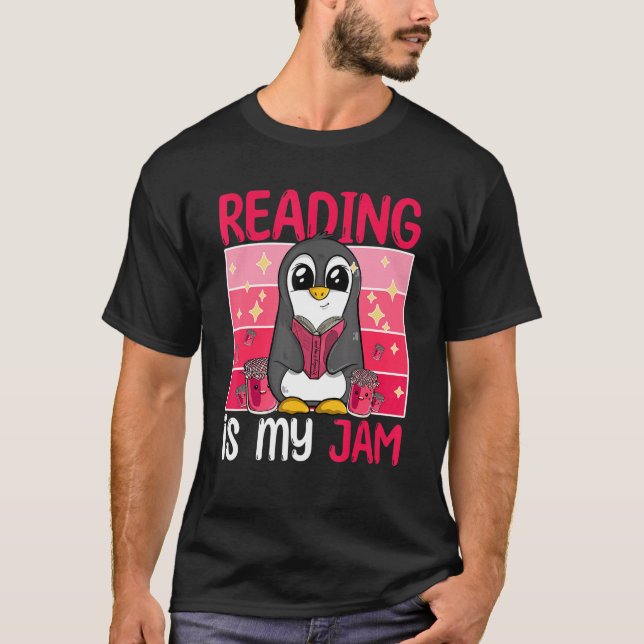 Camiseta Ler É Meu Emperramento Eu Adoro Ler O Livro Engraç (Frente)