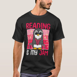 Camiseta Ler É Meu Emperramento Eu Adoro Ler Pinguim Do Liv