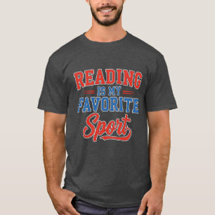 Camiseta Ler É Meu Esporte Favorito