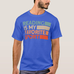 Camiseta Ler É Meu Esporte Favorito Presente para bibliófil