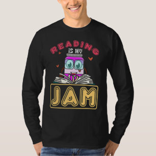 Camiseta Ler é o meu leitor de worms emperrado Escritor 1