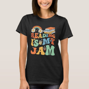 Camiseta Ler é o meu professor de Bibliotecário Jam Rainbow