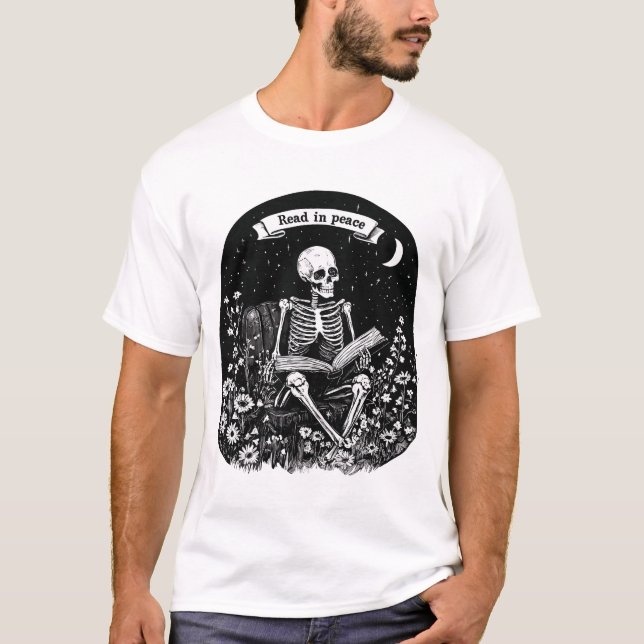 Camiseta Ler em paz (Frente)