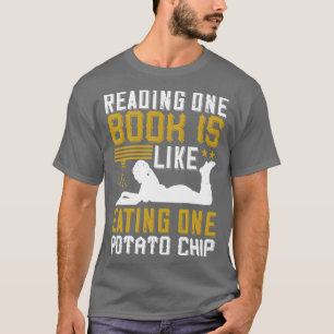 Camiseta Ler Leitura É Como Um Chip De Batata
