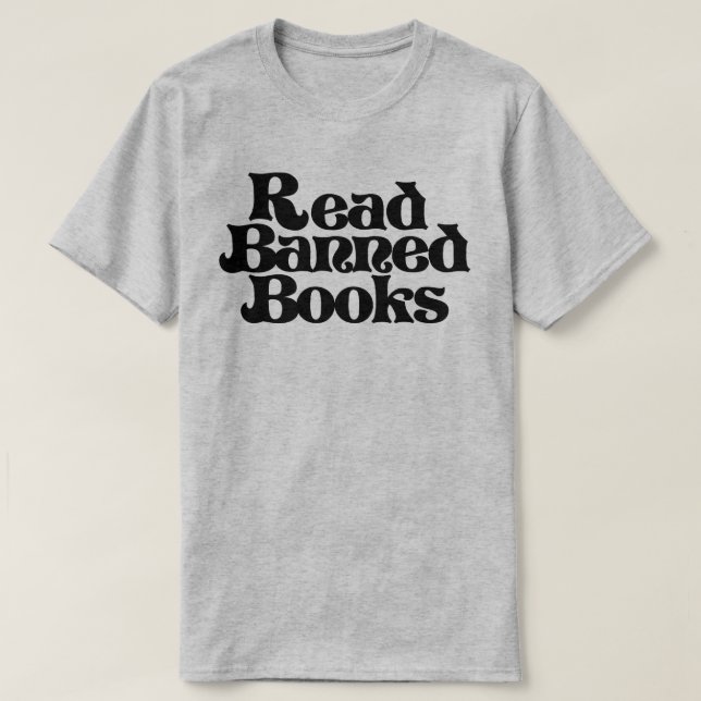 Camiseta Ler Livros Banidos (Frente do Design)