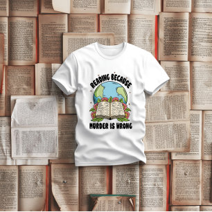 Camiseta Ler Porque O Assassinato Está Errado