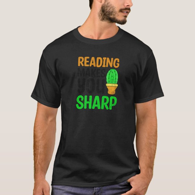 Camiseta Ler Torna Sharp Ela Professora (Frente)