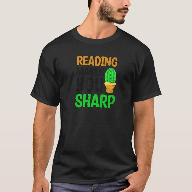 Camiseta Ler Torna Sharp Ela Professora (Frente)