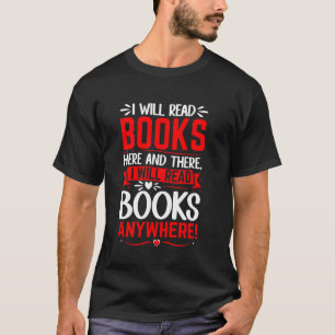 Camiseta Lerei Livros Aqui E Ali Lerei Livros