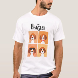 Camiseta Les Beagles T-shirt graphique