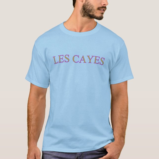 Camiseta Les Cayes T-Shirt (Frente)