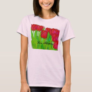 Camiseta Les Fleurs