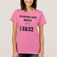 Les Misérables Love: Barricade Boys Shirt (Mulhere