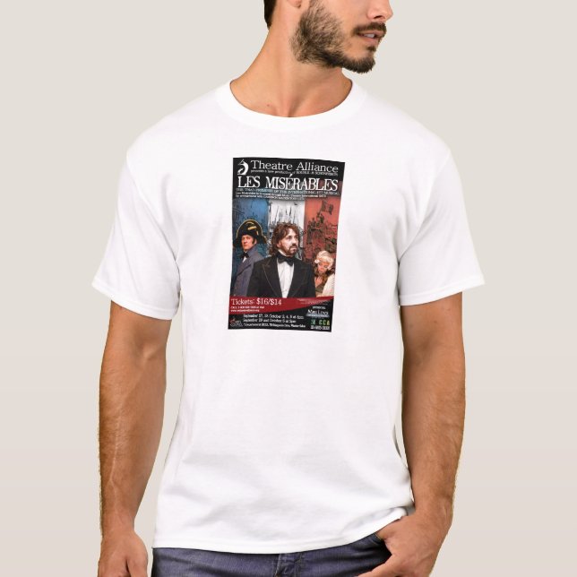 Camiseta Les miserável (Frente)