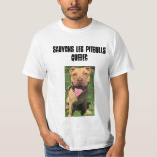 Camiseta Les Pitbulls Quebeque de Sauvons