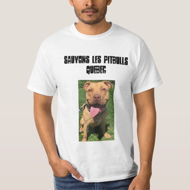 Camiseta Les Pitbulls Quebeque de Sauvons (Frente)