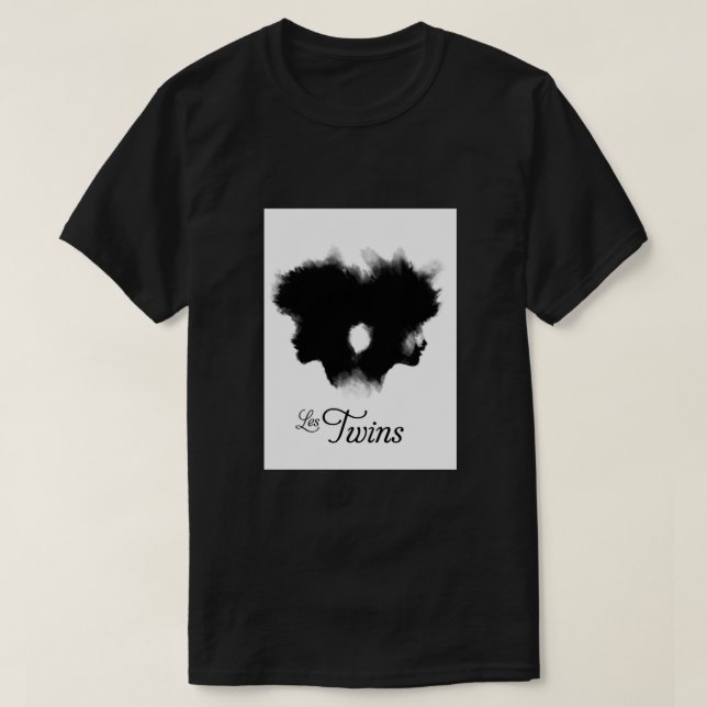 CAMISETA LES TWINS - US MOVIE ART POSTER (Frente do Design)