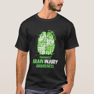 Camiseta Lesão cerebral traumática do tbi