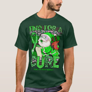 Camiseta Lesão da medula espinhal Consciência do natal leop