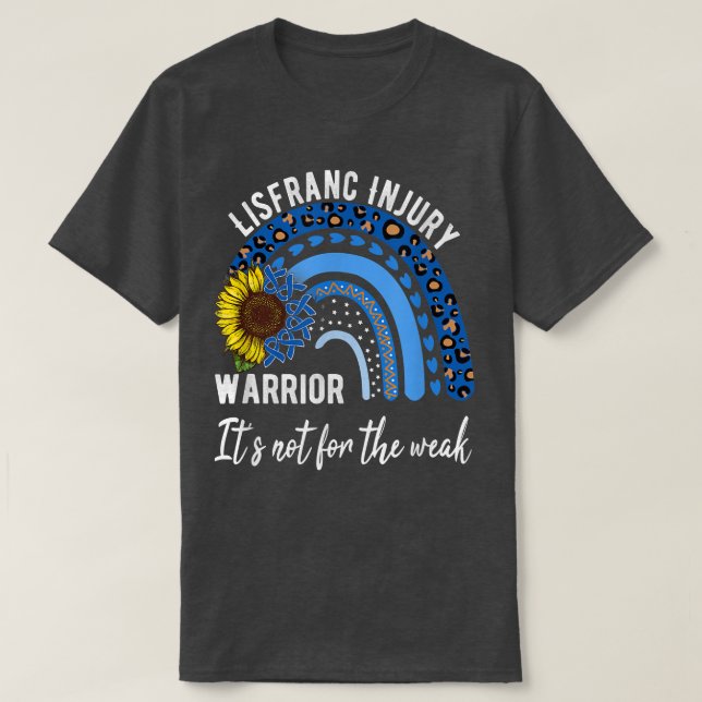 Camiseta Lesão de Lisanco, sensibilização (Frente do Design)