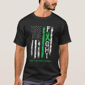 Camiseta Lesão na medula espinhal Guerreiro dos Estados Uni